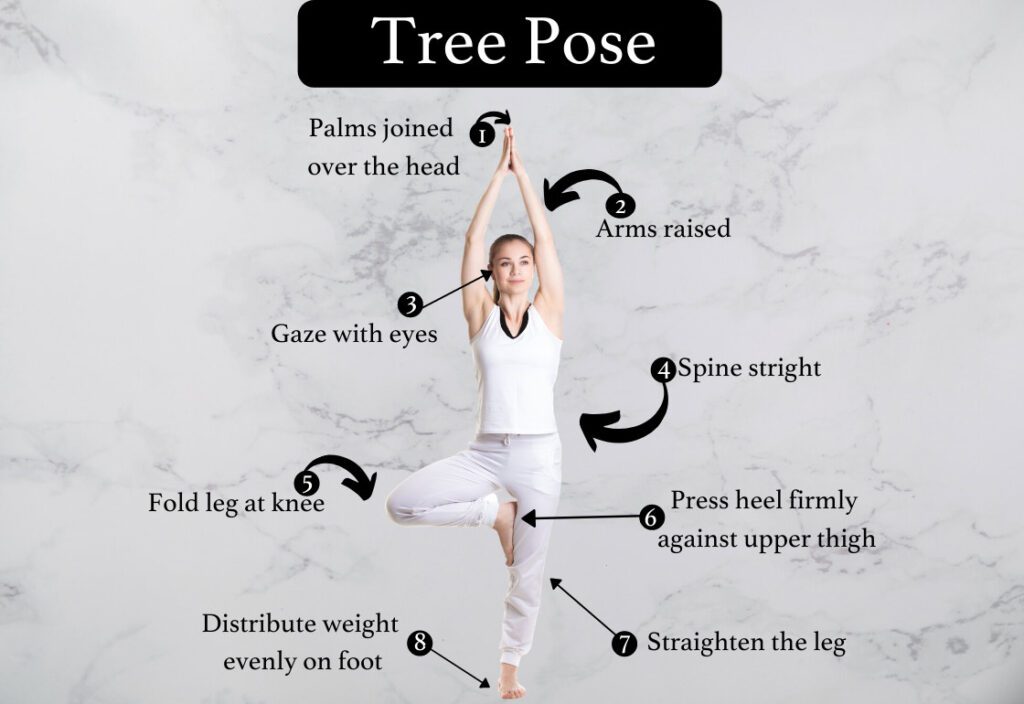 How to Do Vrikshasana or Tree Pose